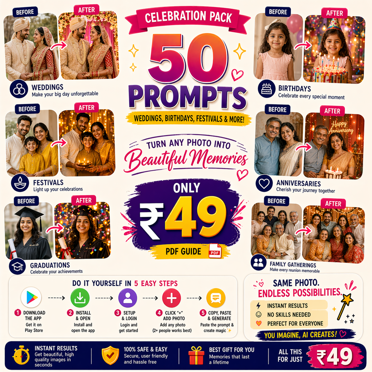 prompt structure designed for better AI output and content results