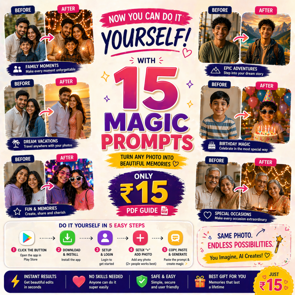 prompt example used for image and content generation workflow